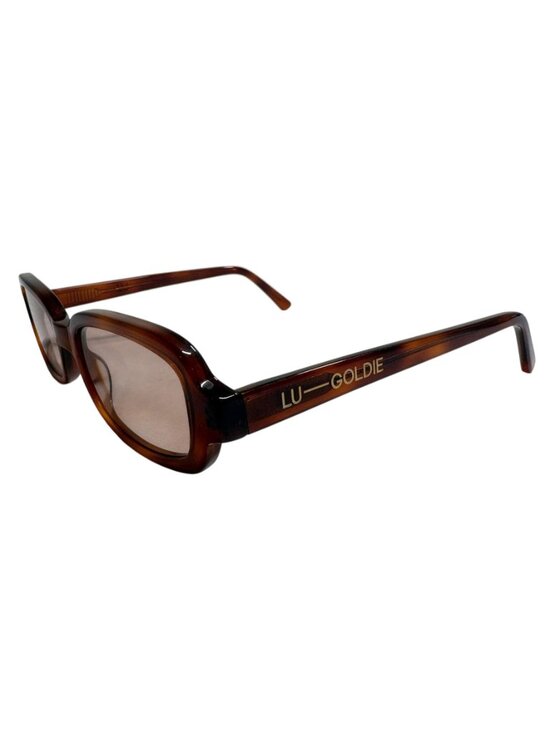 Lu Goldie Martine Sunglasses in Chestnut main image 4